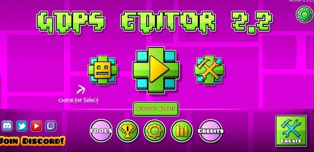 GDPS Editor 2.2 на ПК